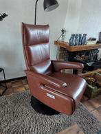sta op stoel, Ophalen, Bruin, Leer, Zo goed als nieuw
