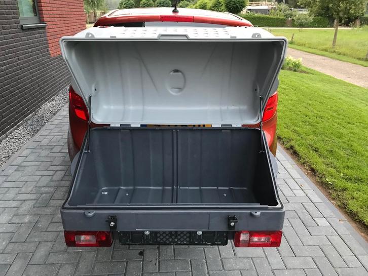 Te huur bagagebox 350 liter voor op de trekhaak., Auto diversen, Dakkoffers, Zo goed als nieuw, Ophalen