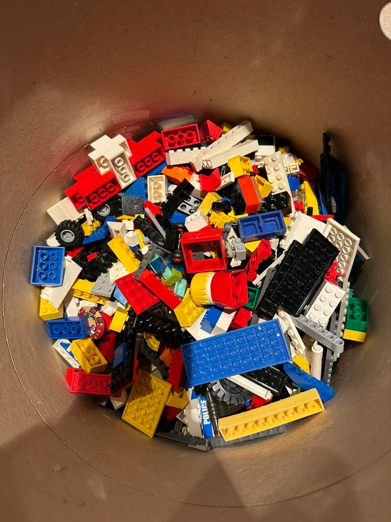 Lego, Ophalen, Gebruikt