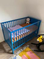 Blauw Ledikant, Kinderen en Baby's, Babywiegjes en Ledikanten, Ophalen, Gebruikt, Ledikant