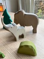 Ostheimer houten speelgoed Olifanten set, Ophalen of Verzenden, Zo goed als nieuw, Overige typen