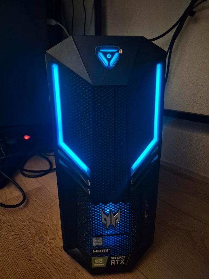 Acer Predator Orion 3000 Game PC - i7 Geforce RTX 2060 Super, Computers en Software, Desktop Pc's, Zo goed als nieuw, Onbekend