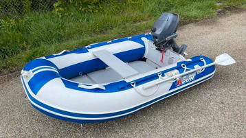 Sunmarine 230 rubberboot | Yamaha 4 pk 4 takt