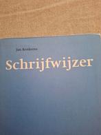 Schrijfwijzer - Jan Renkema, Ophalen of Verzenden, Gelezen, HBO