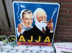 Emaille bord Ajja, Verzamelen, Merken en Reclamevoorwerpen, Ophalen of Verzenden, Zo goed als nieuw, Reclamebord