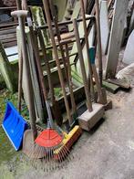 Diverse Tuingereedschap - Schop, Hark, Bezem, Bijl, Tuin en Terras, Ophalen, Gebruikt, Overige soorten