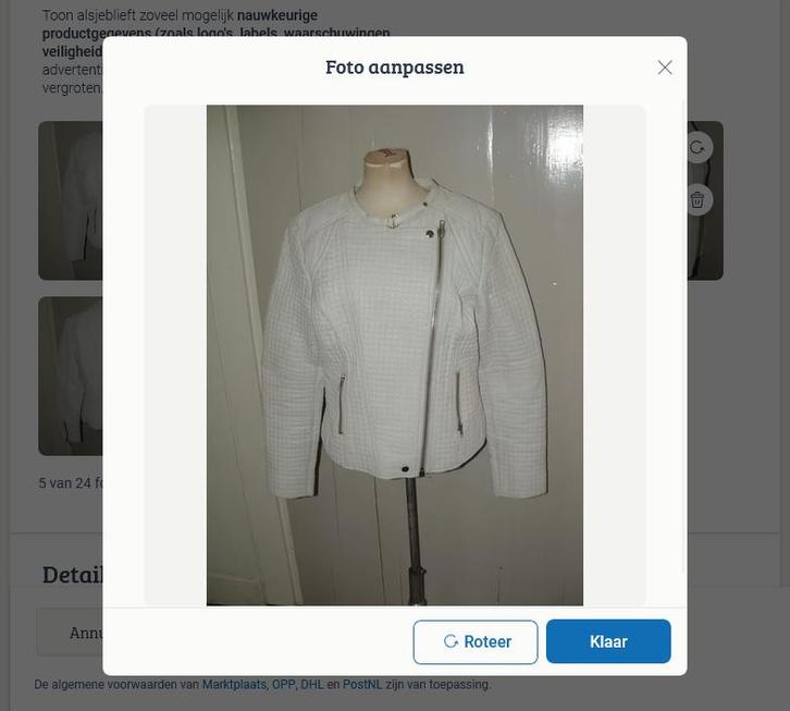 Mein Liebling quilt bikerjack jacket leren jas maat 42, Kleding | Dames, Jassen | Winter, Zo goed als nieuw, Maat 42/44 (L), Wit