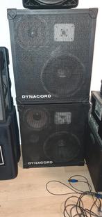Dynacord 3 way speakers, Zo goed als nieuw, 120 watt of meer, Front, Rear of Stereo speakers, Ophalen