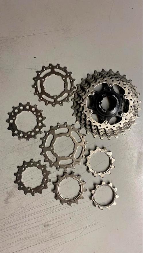 Sunrace cassette 11 speed voor Shimano body, Fietsen en Brommers, Fietsonderdelen, Zo goed als nieuw, Racefiets, Derailleur of Ketting
