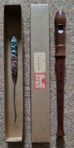 Aura Houten Blokfluit, Muziek en Instrumenten, Blaasinstrumenten | Blokfluiten, Ophalen of Verzenden, Zo goed als nieuw, Sopraan of Sopranino