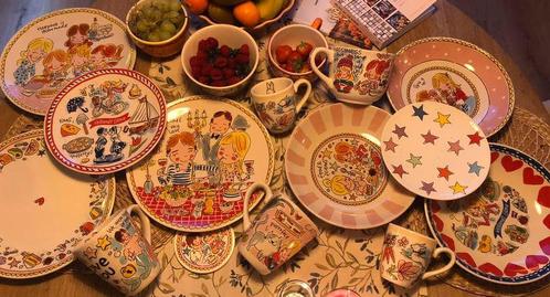 Blond Amsterdam servies set, Huis en Inrichting, Keuken | Servies, Zo goed als nieuw, Bord(en), Blond Amsterdam, Aardewerk, Ophalen of Verzenden