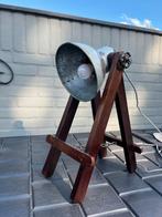 Industriële tafellamp/schemerlamp, Huis en Inrichting, Ophalen, Zo goed als nieuw, Minder dan 50 cm, Metaal