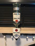 Lege Bacardi fles 1 liter met nondrip non drip, Huis en Inrichting, Ophalen of Verzenden, Gebruikt