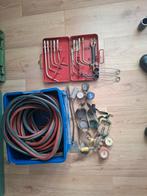 Set autogeen lasgereedschap, Doe-het-zelf en Verbouw, Ophalen of Verzenden, Gebruikt, 250 ampère of meer, Overige typen