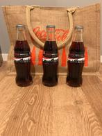 3 Coca-Cola flesjes Skyline Rotterdam met tas., Overige typen, Ophalen of Verzenden, Zo goed als nieuw