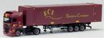 1:87 Herpa ECS Daf, Ophalen of Verzenden, Zo goed als nieuw, Bus of Vrachtwagen, Herpa