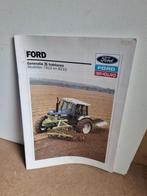 Ford 7810 en 8210 Tractoren Brochure vintage, Ophalen of Verzenden, Gelezen, Ford, Ford