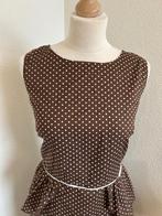 Fever maat 42 bruin lief jurkje 2004, Bruin, Fever, Fever, Maat 42/44 (L)