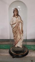 Jezus Christus Beeld onder Stolp, Antiek en Kunst, Antiek | Religie, Ophalen