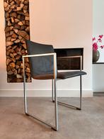 Twee prachtige Arco Frame design stoelen in warme tint., Huis en Inrichting, Stoelen, Ophalen, Twee, Arco Frame, Niet opgegeven