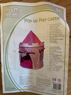 Roze Speeltent speel Kasteel tent Mama Memo, Ophalen of Verzenden, Gebruikt