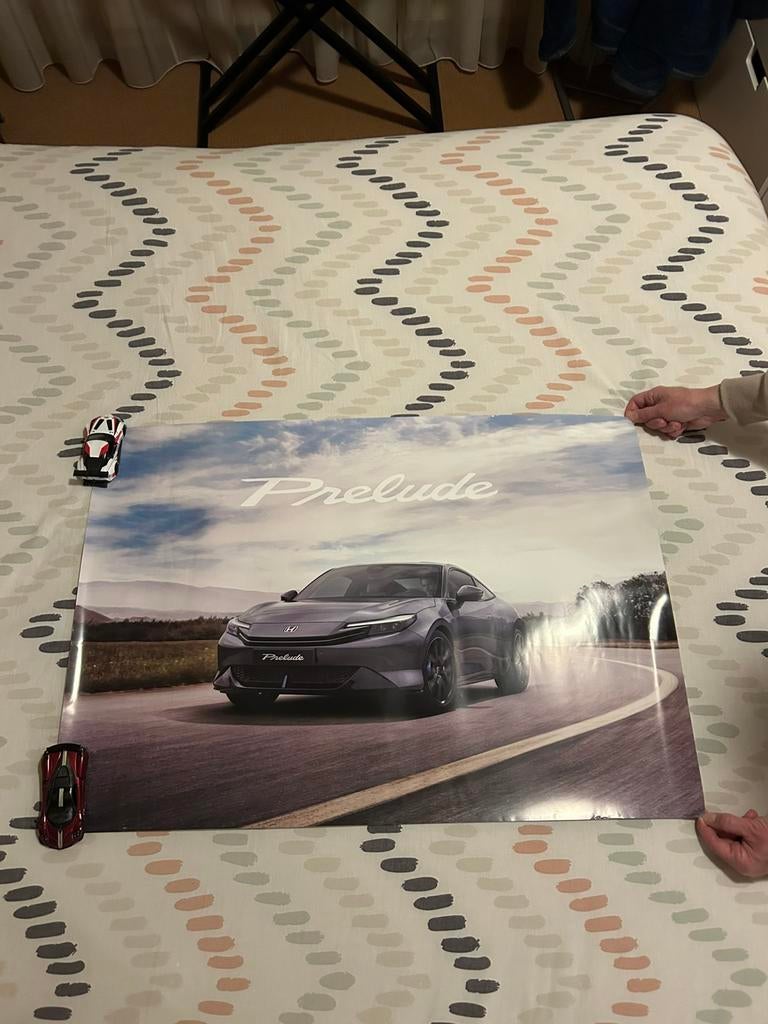 Honda prelude poster, Verzamelen, Posters, Ophalen, Rechthoekig Liggend, Nieuw, A1 t/m A3