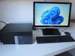 Dell Optiplex 5040 i5-6500 16gb 256gb SSD + 500gb + 22 inch, Computers en Software, Desktop Pc's, Met monitor, Ophalen of Verzenden