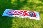 BBS JUBILEUM 50 JAAR BANNER 45X180 MET BEVESTIGGINGS OGEN, Auto diversen, Wieldoppen, Ophalen of Verzenden, Nieuw