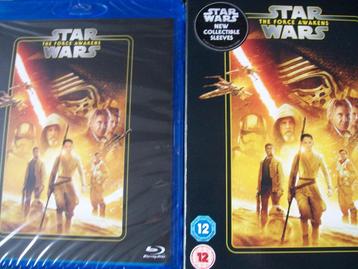 Blu-ray 2-disc STAR WARS THE FORCE AWAKENS + sleeve sealed beschikbaar voor biedingen