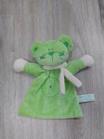 Knuffel knuffeldoekje tiamo muis Mandy groen L1074, Ophalen of Verzenden, Zo goed als nieuw, Beer