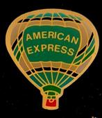 American Express ballon pin, Verzenden, Nieuw, Transport, Speldje of Pin