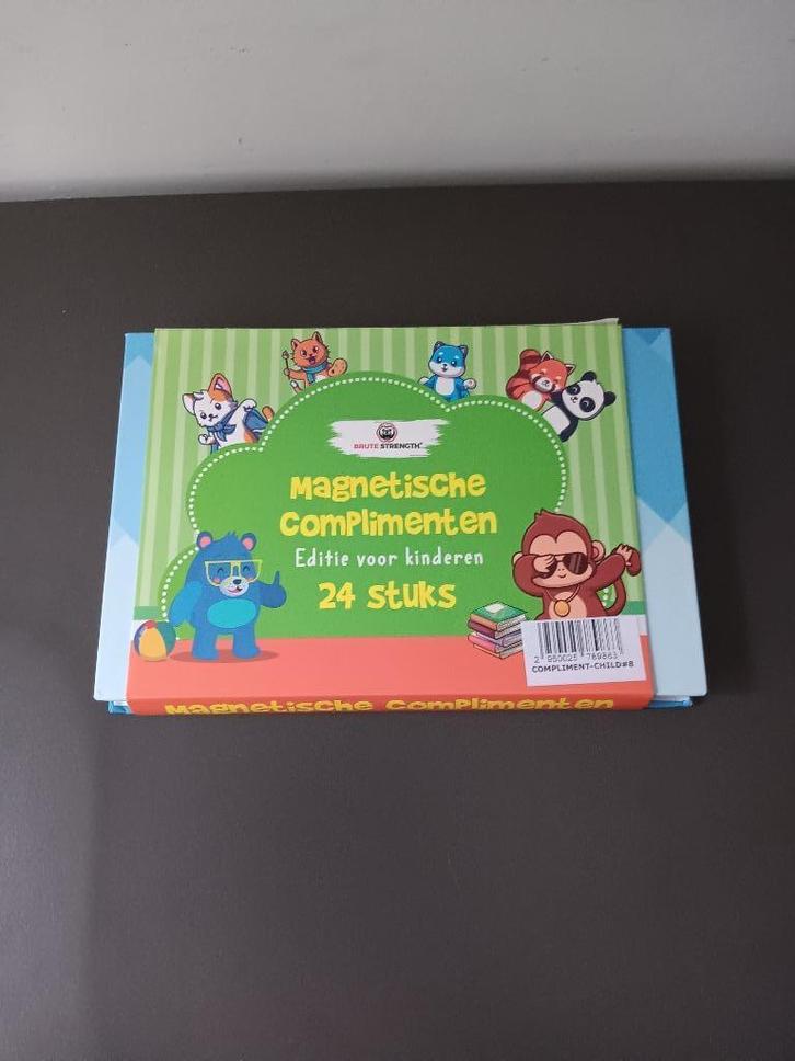 Magnetische complimenten – Editie voor kinderen (24 stuks), Kinderen en Baby's, Speelgoed | Educatief en Creatief, Zo goed als nieuw