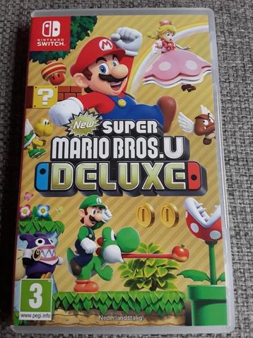 Nintendo Switch Game New Super Mario Bros. U Deluxe  beschikbaar voor biedingen