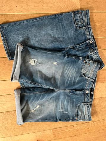 T.k. 2x Petrol jongens broek ZGAN beschikbaar voor biedingen