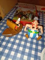 2 Asterix en Obelix poppetjes 8.5 cm + videoband, Verzamelen, Ophalen of Verzenden, Zo goed als nieuw