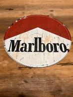 Metalen wandbord Marlboro rond 20 cm, Ophalen of Verzenden, Nieuw, Reclamebord