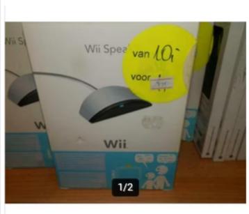 Wii speak speakers microfoons beschikbaar voor biedingen