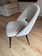 4 Teddy boucle Crème Eetkamerstoelen, Huis en Inrichting, Stoelen, Ophalen, Wit, Zo goed als nieuw, Vier
