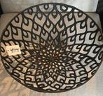 Light & Living Schaal Galuxa - Zwart - Ø39cm, Overige materialen, Schaal, Rond, Nieuw
