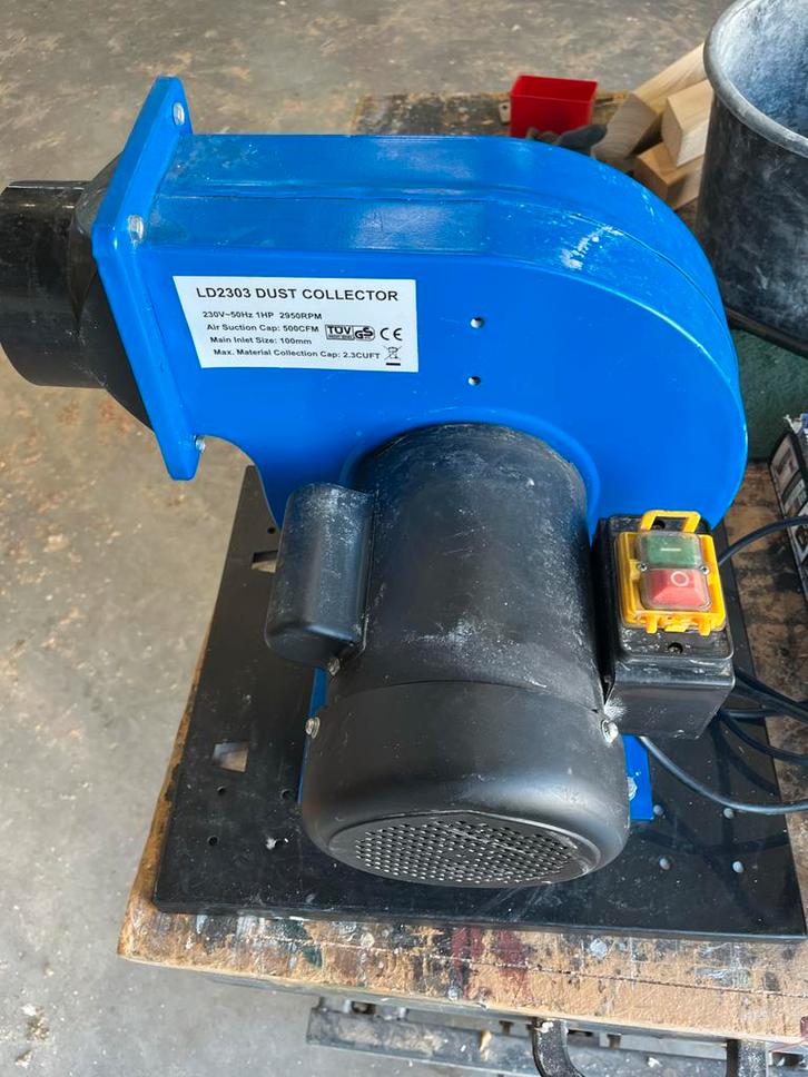 Cycloon Afzuiger LD2303 Dust Collector, Doe-het-zelf en Verbouw, Gereedschap | Overige machines, Zo goed als nieuw, Ophalen of Verzenden