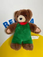 2817 hema beer beertje vintage met groen pakje, Ophalen of Verzenden, Zo goed als nieuw, Beer