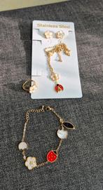 Nieuwe Sieradensetje. Er zijn 3 setjes aanwezig., Ophalen of Verzenden, Nieuw, Overige kleuren, Overige typen
