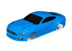 TRX8312A Traxxas 4-TEC Body, Ford Mustang, Grabber Blue, Elektro, Nieuw, Ophalen of Verzenden, Schaal 1:10