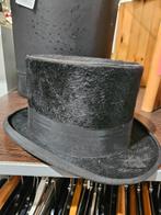 Vintage Hoge Hoed met Hoedendoos, Ophalen of Verzenden