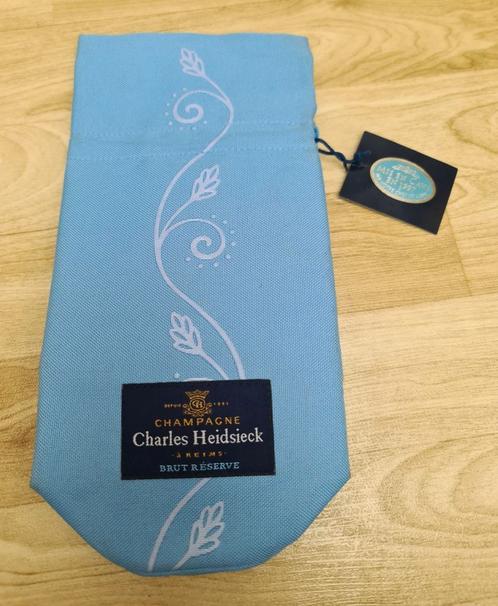 Nieuw koeltas voor 1 fles Charles Heidsieck, Verzamelen, Merken en Reclamevoorwerpen, Nieuw, Gebruiksvoorwerp, Ophalen of Verzenden