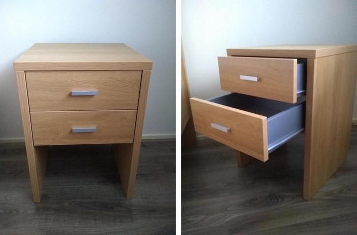 1x nachtkastje, Huis en Inrichting, Slaapkamer | Nachtkastjes, Zo goed als nieuw, 55 tot 70 cm, Minder dan 45 cm, Ophalen