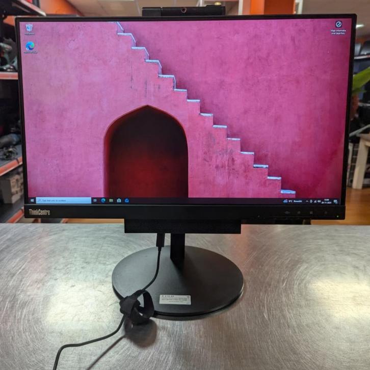 Lenovo ThinkCentre Tiny-in-One 22 Gen 3 M715Q Combo ALLinONE, Computers en Software, Desktop Pc's, Zo goed als nieuw