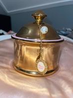 Opbergpot goud roze, Ophalen of Verzenden, Zo goed als nieuw