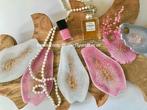 Handgemaakte prachtige onderzetter roze wit Papaya Epoxy Art, Ophalen, Nieuw, Overig
