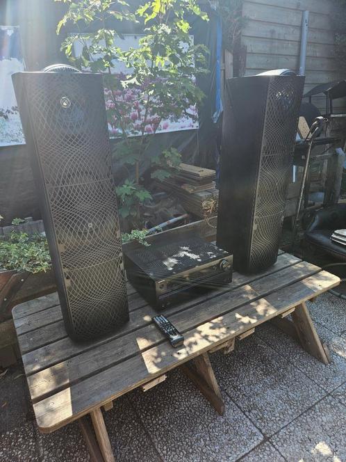 Super AV home cinema set 7.2, Onky, Kef Q7 speakers, Audio, Tv en Foto, Home Cinema-sets, Gebruikt, Overige spelers, 7.1-systeem